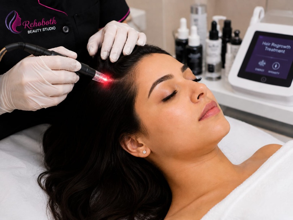 Hair Regrowth Treatment at Rehoboth Beauty Studio